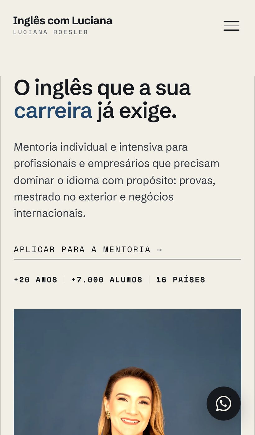 Mentora de Inglês